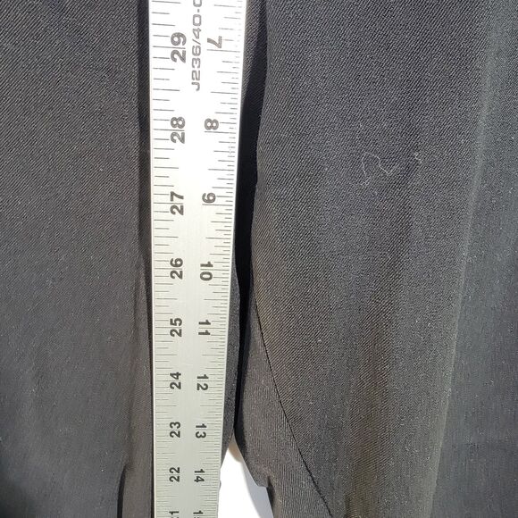 BANANA REPUBLIC Casual Black Slack Pants Loop Belt with Front Pockets Size 8 - Picture 8 of 8